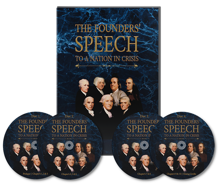 The Founders’ Speech to a Nation in Crisis - Four CD Audiobook Set by Steven Rabb