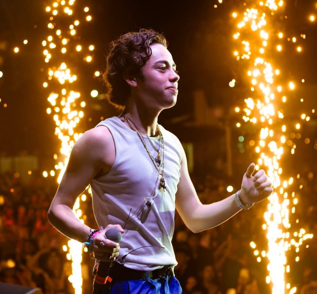 Kevin AMF performing in a concert