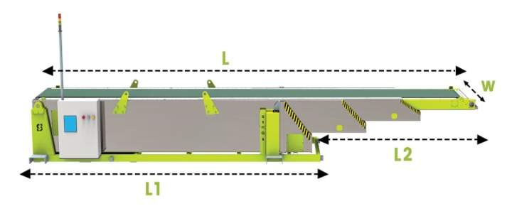 telescopic belt conveyor